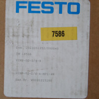 Festo Ventilinsel VIMP-02-1/4-4 18566 #K2 OVP