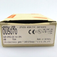 ifm Reflexlichtschranke OU5070 OUR-HPKG/US-100-DPO OVP