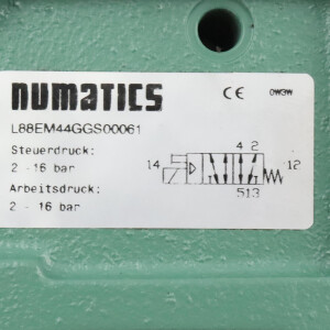Numatics Pneumatikventil L88EM44GGS00061 2-16bar NOV
