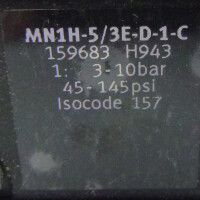 Festo Magnetventil MN1H-5/3E-D-1-C 159683 OVP