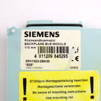 Siemens Rückwandbusmodul 3RK1922-2BA00 GEB