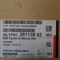 Siemens Kompakt-Asynchronmotor 1PH7103-7QD02-0BK0 REM