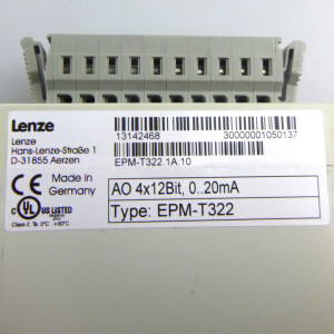Lenze Analog/Output Modul EPM-T322 EPM-T322.1A.10 13142468 OVP