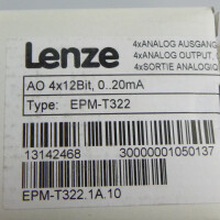 Lenze Analog/Output Modul EPM-T322 EPM-T322.1A.10 13142468 OVP