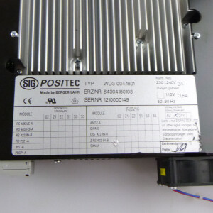 SIG Positec / Berger Lahr Stepper Drive WD3-004.1801 64304180103 GEB