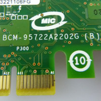 Broadcom Netzwerkkarte BCM-95722A2202G 10/100/1000Mbps GEB