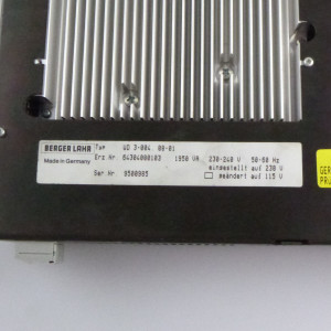 Berger Lahr Stepper Drive WD3-004.08-01 64304080103 GEB
