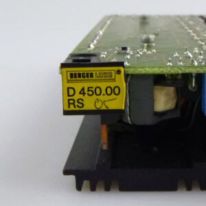 BERGER LAHR Verstärker-Karte 24V D450.00 RS05 GEB