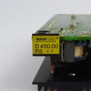 BERGER LAHR Verstärker-Karte 24V D450.00 RS07 GEB