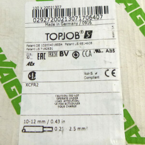 WAGO TOPJOB S 3-Leiter-Durchgangsklemmen 2002-1307 (76 Stk.) OVP