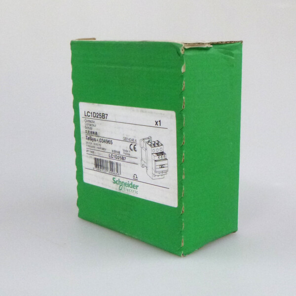 Schneider Electric Schütz LC1D25B7 TeSys-034965 11kW/400V OVP