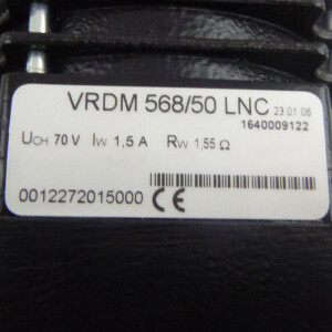 BERGER LAHR Schrittmotor VRDM 568/50 LNC 0012272015000 GEB