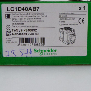 Schneider Electric Schütz LC1D40AB7 TeSys-940832 440V OVP