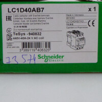 Schneider Electric Schütz LC1D40AB7 TeSys-940832 440V OVP