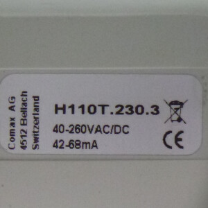 Comax Signaltechnik Elektronische Hupe H110T.230.3 OVP