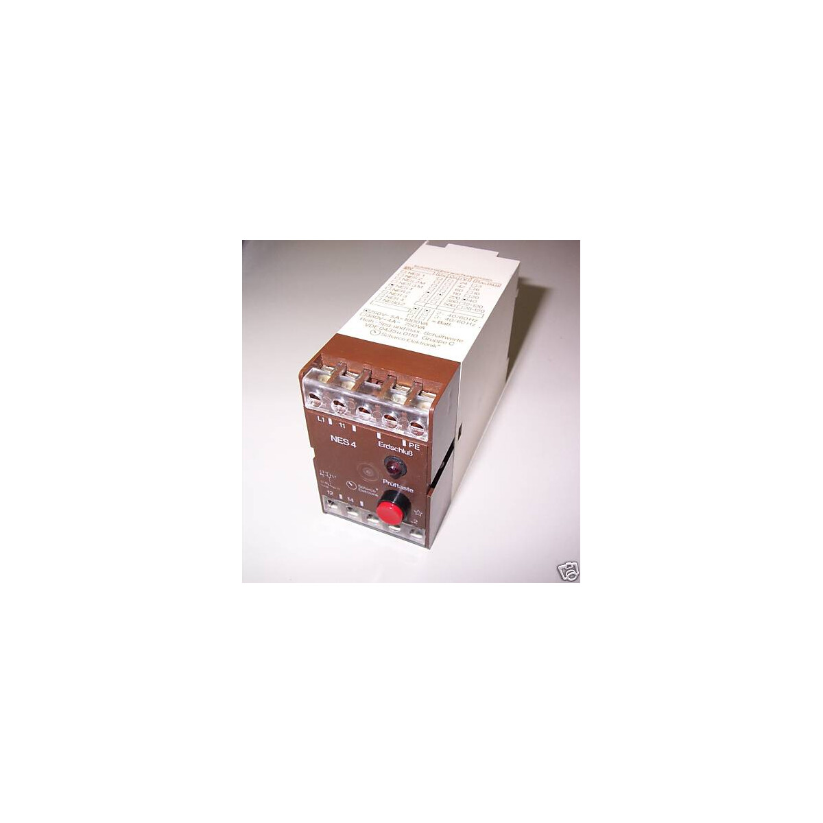Scharco Isolationsüberwachungsrelais NES 4 380V GEB