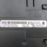 Simatic S7 Busmodul 6ES7 195-7HA00-0XA0 E-Stand:02 OVP