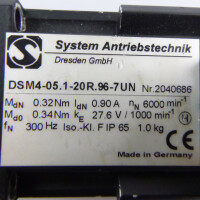 System Antriebstechnik Drehstrom-Motor DSM4-05.1-20R.96-7UN GEB