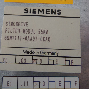 Simodrive 611 Filtermodul 6SN1111-0AA01-0DA0 Vers.D GEB
