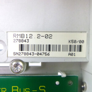 INDRAMAT BASIS-PLATINE RMB12.2-02 278843 GEB