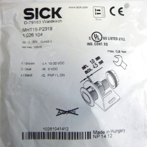 SICK Reflexionslichttaster MHT15-P2319 1026104 OVP
