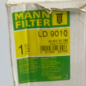 Mann Filter In-line Filter LD9010 OVP