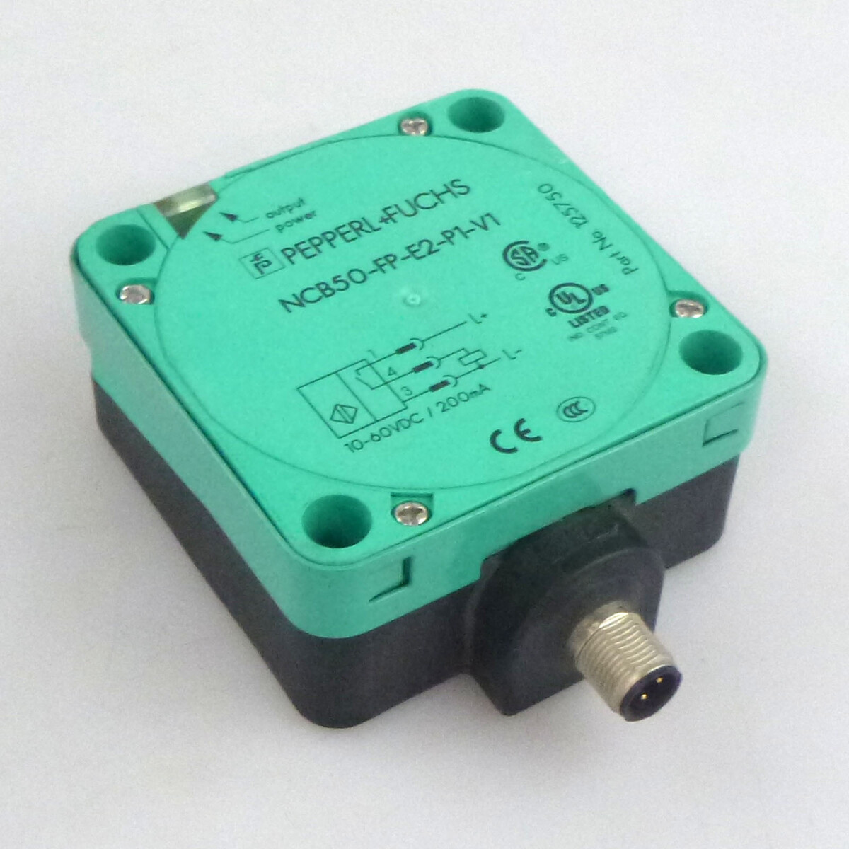 Pepperl+Fuchs Induktiver Sensor NCB50-FP-E2-P1-V1 125750 GEB