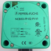 Pepperl+Fuchs Induktiver Sensor NCB50-FP-E2-P1-V1 125750 GEB