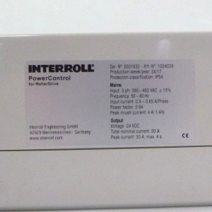 INTERROLL RollerDrive PowerControl 1004029 24VDC OVP