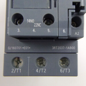 Siemens Leistungsschütz 3RT2037-1AB00 24V 50Hz NOV