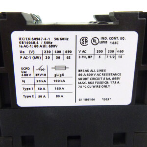 Siemens Schütz 3RT1336-1AC20 24V OVP