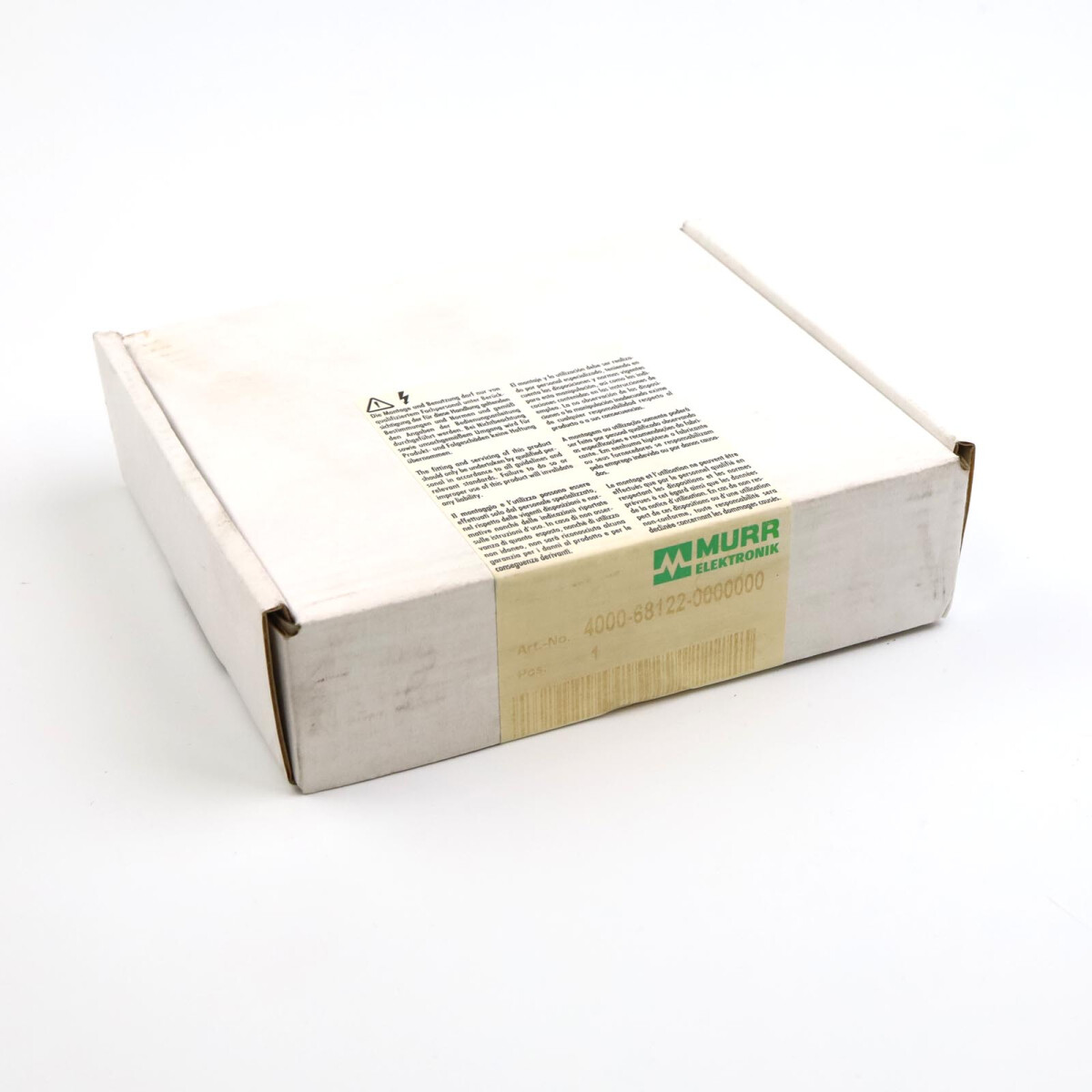 MURR ELEKTRONIK Einbaurauhmen 4000-68122-0000000 OVP