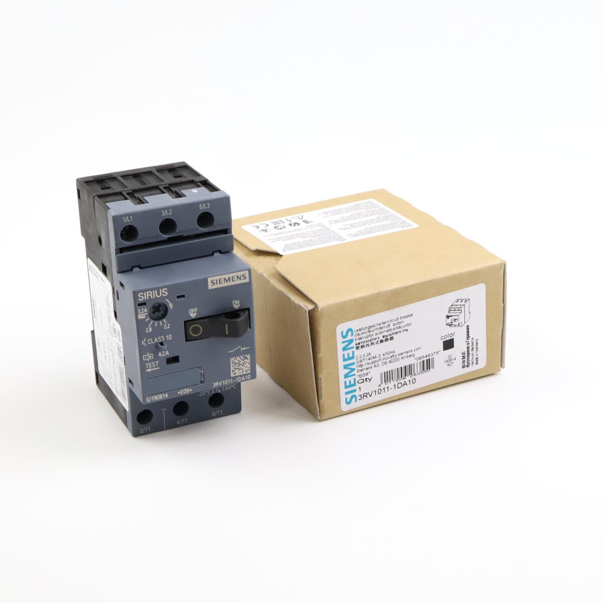 Siemens Leistungsschalter 3RV1011-1DA10 OVP