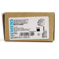 Siemens Leistungsschalter 3RV1011-1DA10 OVP