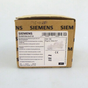 Siemens Rundleiteranschlussklemme 3VA9154-0JC12 OVP