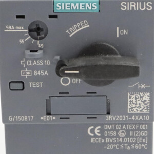 Siemens Leistungsschalter 3RV2031-4XA10 NOV