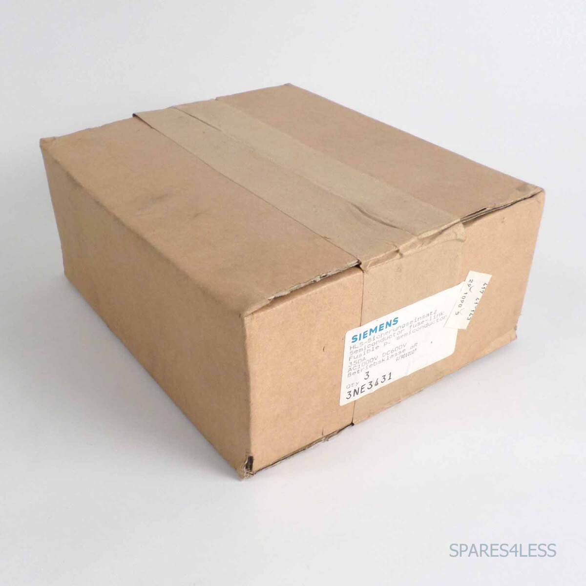 Siemens HLS-Sicherungseinsatz 3NE3431 (3Stk.) OVP