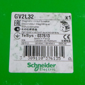 Schneider Electric Motorschutzschalter GV2L32 TeSys-037613 OVP