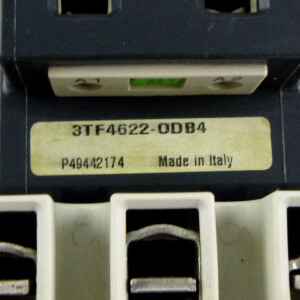 Siemens Schütz 3TF4622-0DB4 GEB
