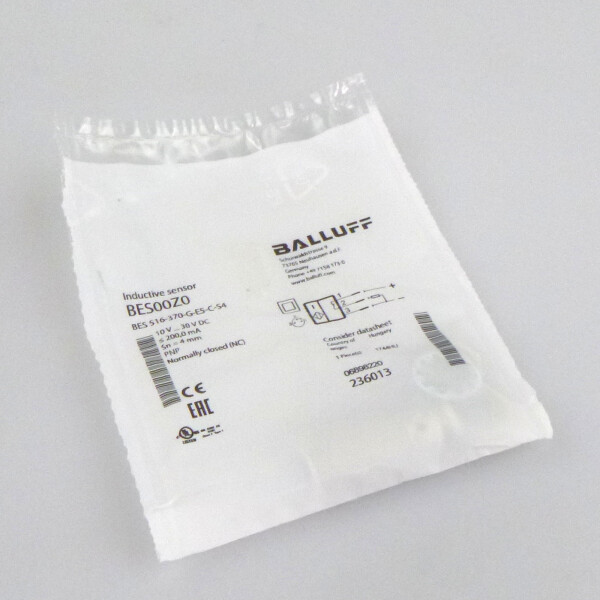 Balluff induktiver Näherungsschalter BES 516-370-G-E5-C-S4 OVP