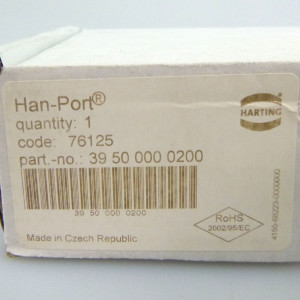 Harting Han-Port Doppeleinbaurahmen 39 50 000 0200 OVP