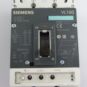 Siemens Leistungsschalter 3VL2706-1SP33-0AA0 OVP