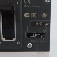 Siemens Leistungsschalter 3VL2706-1DC33-0AB1 NOV
