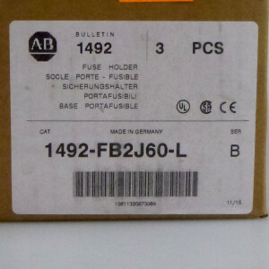 Allen Bradley Sicherungshalter 1492-FB2J60-L Ser. B (3Stk) OVP