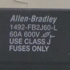 Allen Bradley Sicherungshalter 1492-FB2J60-L Ser. B (3Stk) OVP
