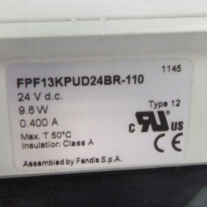 Fandis Filterlüfter FPF13KPUD24BR-110 24V NOV