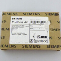 Siemens Leistungsschalter 5SJ4116-8HG42 OVP