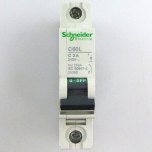 Schneider Electric Leistungsschutzschalter Multi 9 C60L C2A 25393 NOV