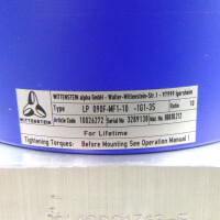 alpha / Wittenstein Planetengetriebe LP090F-MF1-10-1G1-3S Ratio=10 GEB