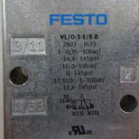 Festo Pneumatikventil VL/O-3-1/8-B 7803 OVP